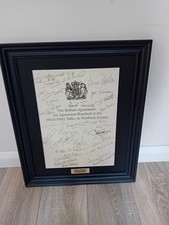 Good Friday Agreement Picture Rare Republican Loyalist