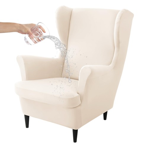 Wing chair slipcovers - chair,