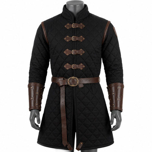 Medieval quilted gambeson - quilted, coat