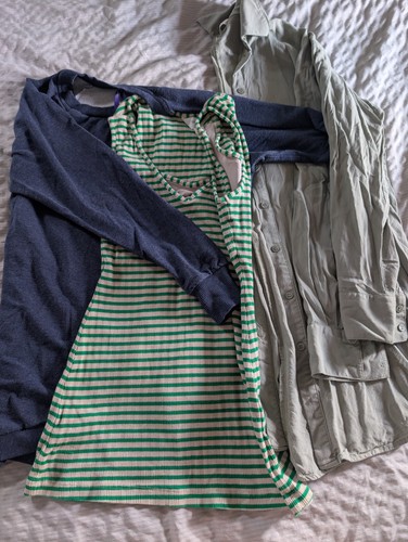Maternity and nursing top - and,