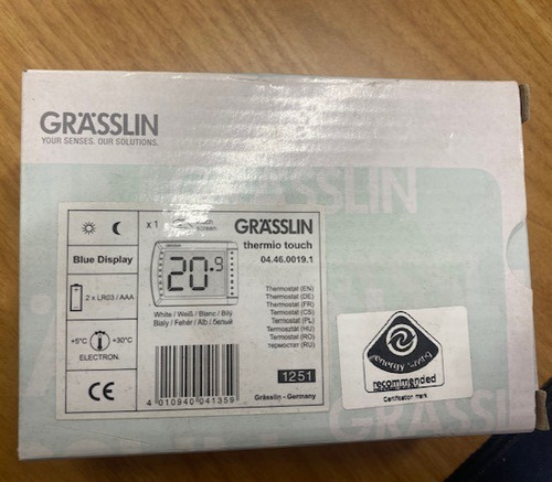 Grasslin thermio touch - thermio,