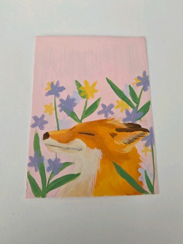 Original aceo atc art - original,