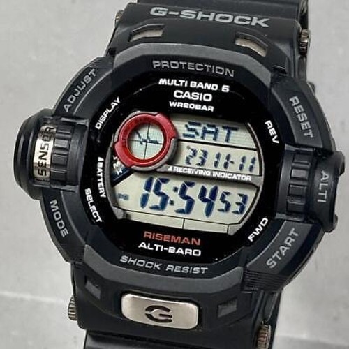 Casio shock riseman 9200j - g-shock, gw-9200j