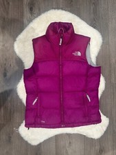 ladies north face puffer gilet