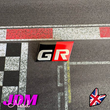 GR Style Car Small Boot Badge
