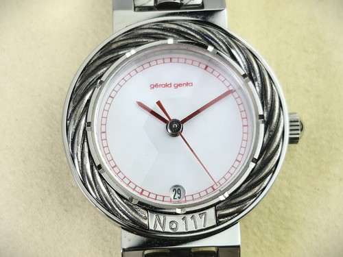 Gerald genta quartz - steel, 24mm