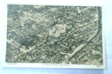 st pauls cathedral London  from the air real photo    eb31