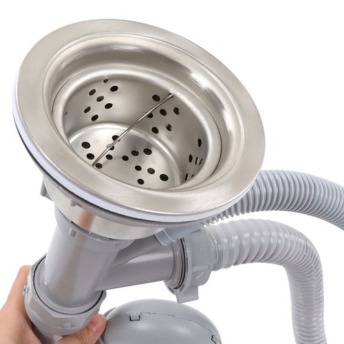 Kitchen sink drainer pipe - sink,
