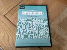 Serif Craft artist Font Collection 1. Essentials PC CD Rom