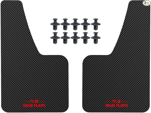 2pcs black universal mudflaps - 2pcs,