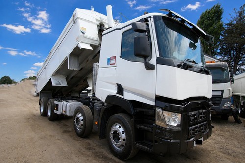 2018 renault 460 8x4 - 8x4, tipper