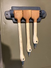 Vintage Folk Art OAK WOOD