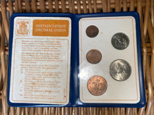 BRITAINS FIRST DECIMAL Coins