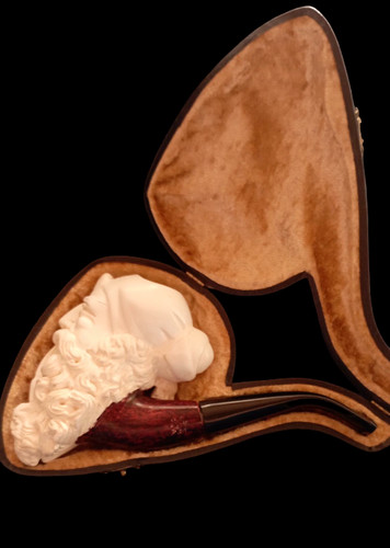 Antique meerschaum pipe - pipe, in