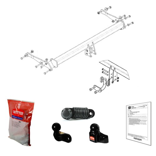 Witter towbar for volkswagen - for,