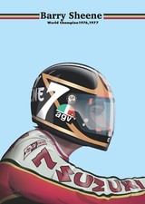 Barry Sheene  Illustration