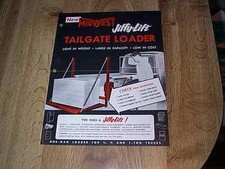 Midwest Jiffy-Lift Tailgate Loader Brochure - One Man Loader For Trucks 1957
