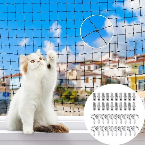 Cat safety net - safety, balcony