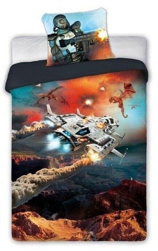 Gamer bedding spaceship - gamer,