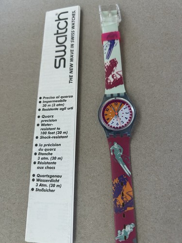 1992 swatch ski slope ln117 - slope,