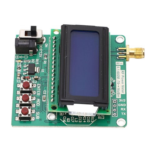 Power meter digital display - rf,