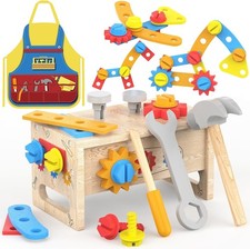 Wooden Kids Tool Set with