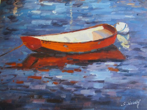 Sea minimal boat - sea,