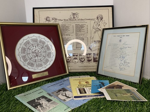 Vintage cricket memorabilia - vintage,