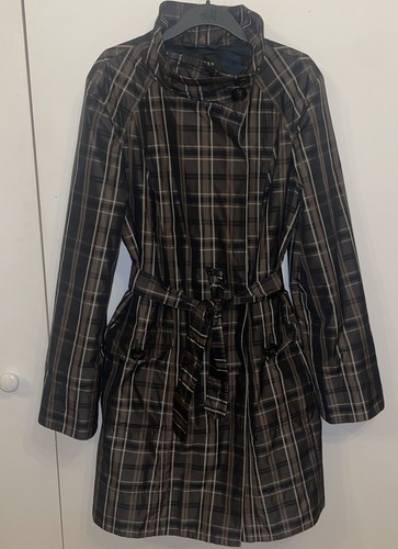 Jaeger brown check belted - check,