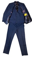 Harry Brown Navy 3-Piece Suit