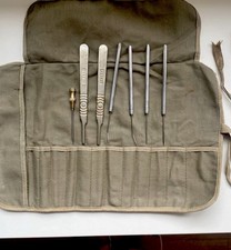 Vintage Student's Dissection Kit & Canvas Bag