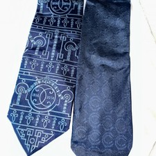 2x Mens Silk ties Lords
