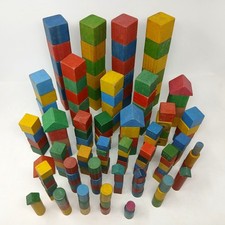 Over 160 Pieces Vintage Wood