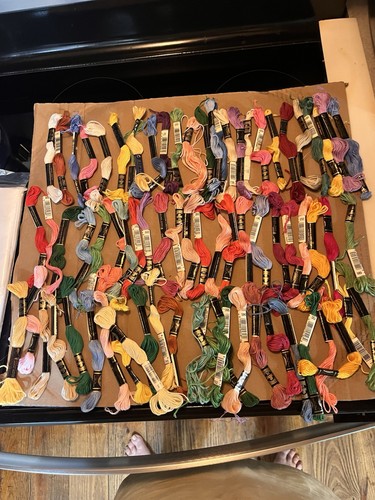 Lot skeins dmc - lot, 70