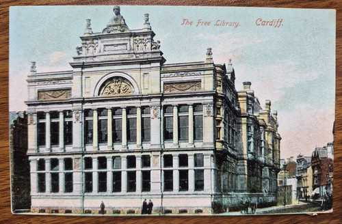 The free library cardiff - the,