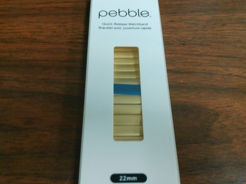 Original pebble time watchband - original,