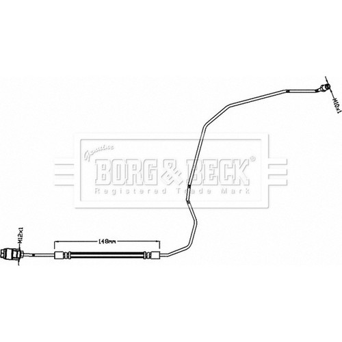 Brake hose for - hose,