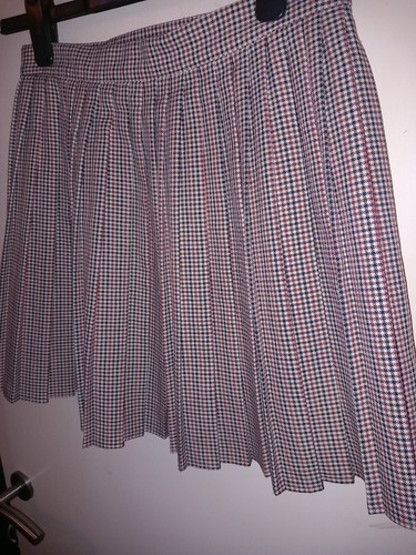 Gingham flippy school girl - gingham,