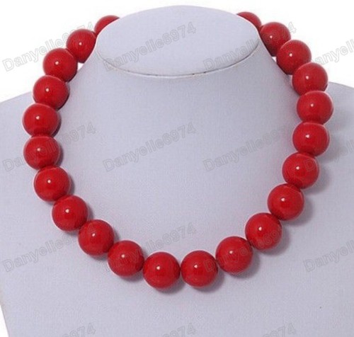 20mm chunky red acrylic - 20mm,