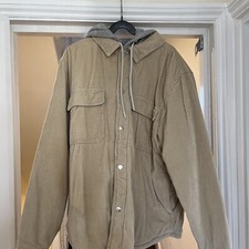 Zara Mens Cord Jacket Size XL