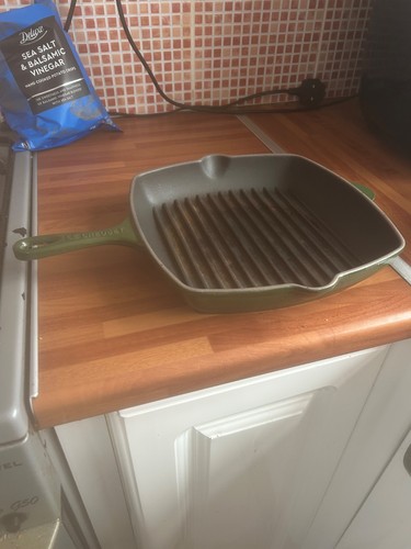 Creuset griddle skillet - le,