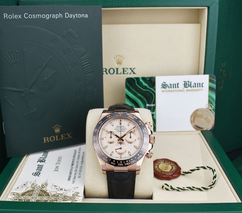 Rolex 18kt rose gold daytona - rose,
