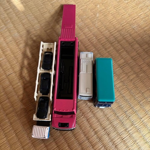 Tomica mini car set - tomica,, pink
