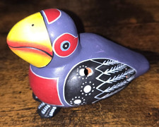 Minka Peruvian Peru Folk Art Clay Bird Water Whistle Ocorina