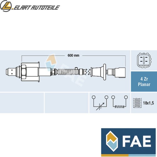 Lambda sensor 77692 for - sensor,