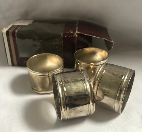 Vintage silver plated napkin - vintage, 4