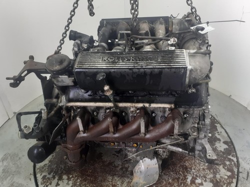 Rolls royce silver spur - silver, engine