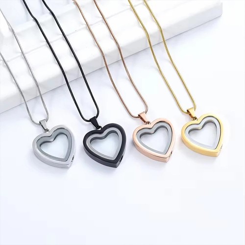 Glass heart cremation - glass,