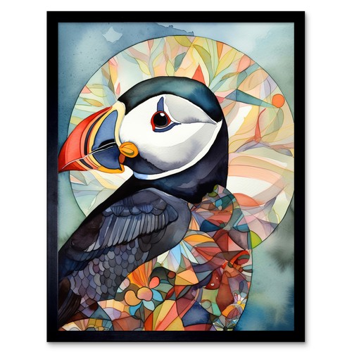 Puffin bird portrait - bird,