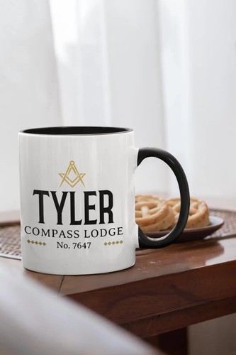 Personalised freemason mug - mug,
